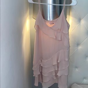 Parker women Athens layered ruffle dress! Size S